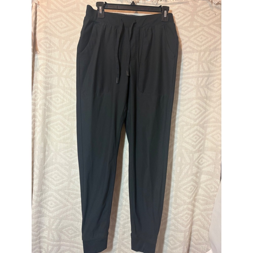 VA Sport Black Jogger Pants Mens‎ Size S Athletic Workout Athleisure Drawstring - Picture 3 of 8